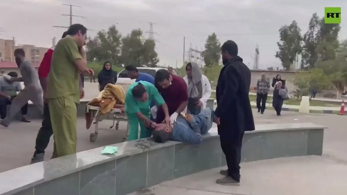 تخلیه نوزادان یک بیمارستان در بوشهر بعد از تجاوز هوایی آمریکا و اسرائیل | فیلم