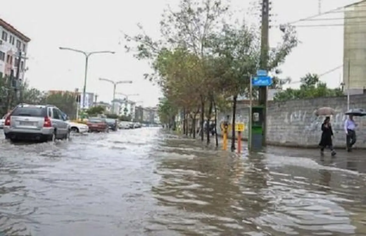 یک فوتی در سیل مازندران

