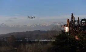 تحویل ۵۲ کیلوگرم بار با ۲ پهپاد!