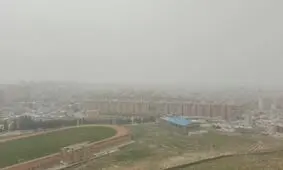 غلظت بالای گرد و غبار در ۱۱ شهر خوزستان