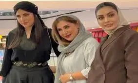 حضور جمعی از بازیگران زن ایرانی در اکران مردمی فیلم مرجان/ ویدئو