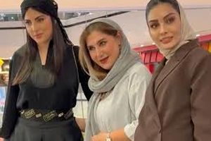 حضور جمعی از بازیگران زن ایرانی در اکران مردمی فیلم مرجان/ ویدئو