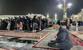 ‌نجوا با خدا زیر باران