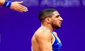 شکست سنگین رحمان عموزاد در فینال بازیهای آسیایی و کسب مدال نقره

