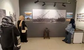 روایتِ تصویری از ساختِ پل بعث در نمایشگاهِ "اسرارِ پل"