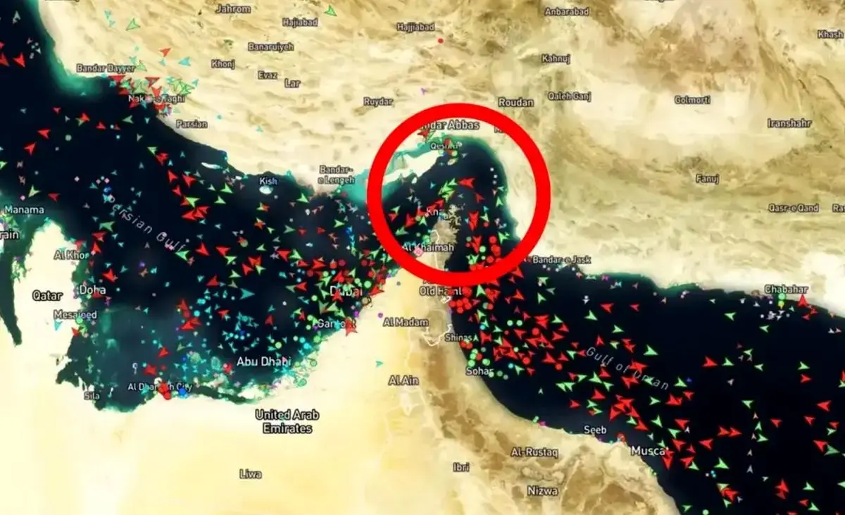 مقایسه رفت‌وآمد کشتی‌ها در تنگه هرمز پیش و پس از جنگ ایران/ ویدئو