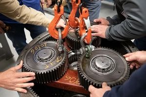 راه اندازی گیربکس خورشیدی با الکتروموتور