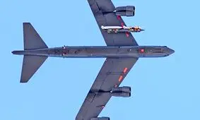 مشاهده موشک هسته‌ای مرگبار جدید آمریکا در یک پرواز آزمایشی مخفیانه/ عکس

