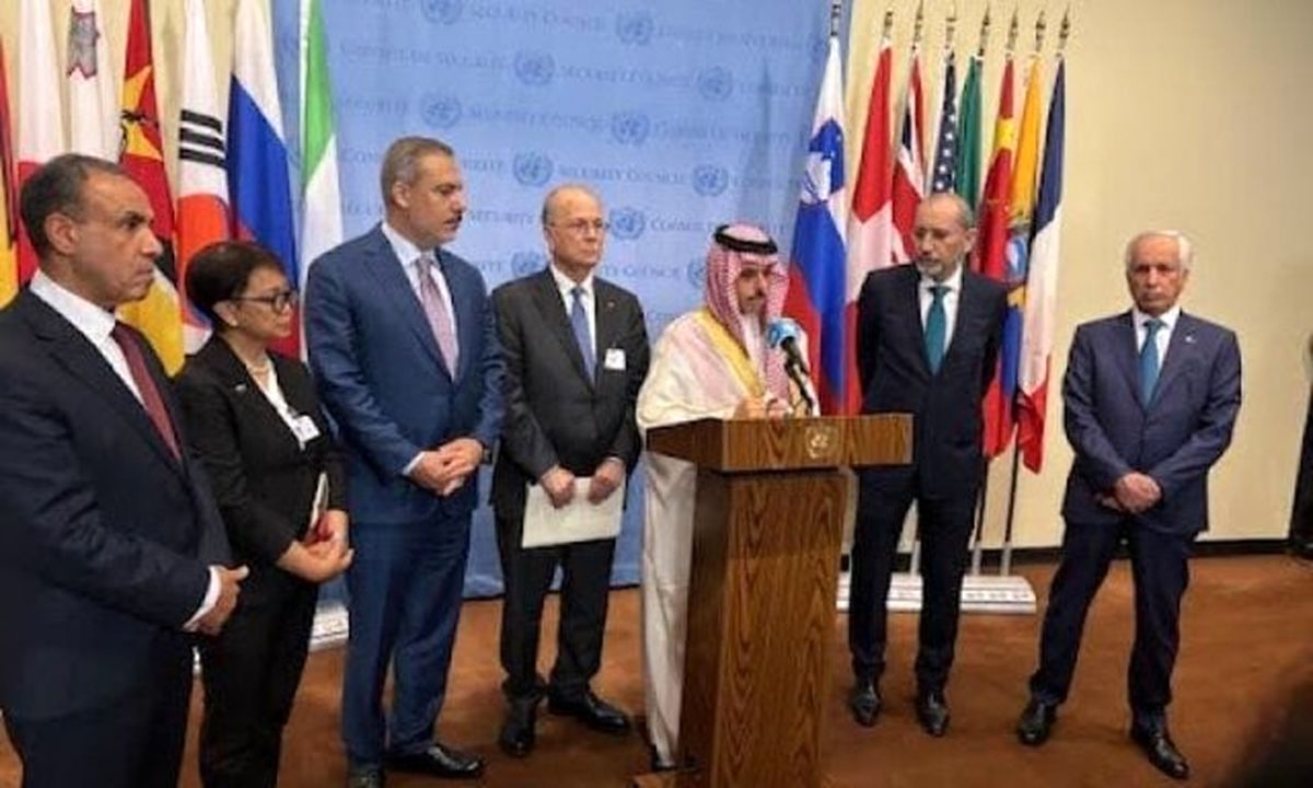 وزیر خارجه عربستان: باید تلاشها برای تشکیل «کشور فلسطین» یکپارچه شود/ ما به دنبال آتشبس در غزه و لبنان هستیم