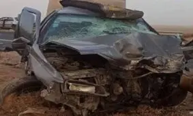 فوت یک مادر و 3 فرزند خردسال پیرانشهری در یک تصادف

