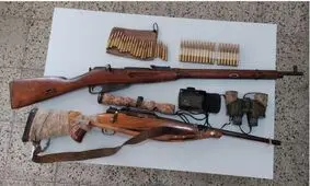 کشف چهار قبضه سلاح غیرمجاز و مجاز در گرمه