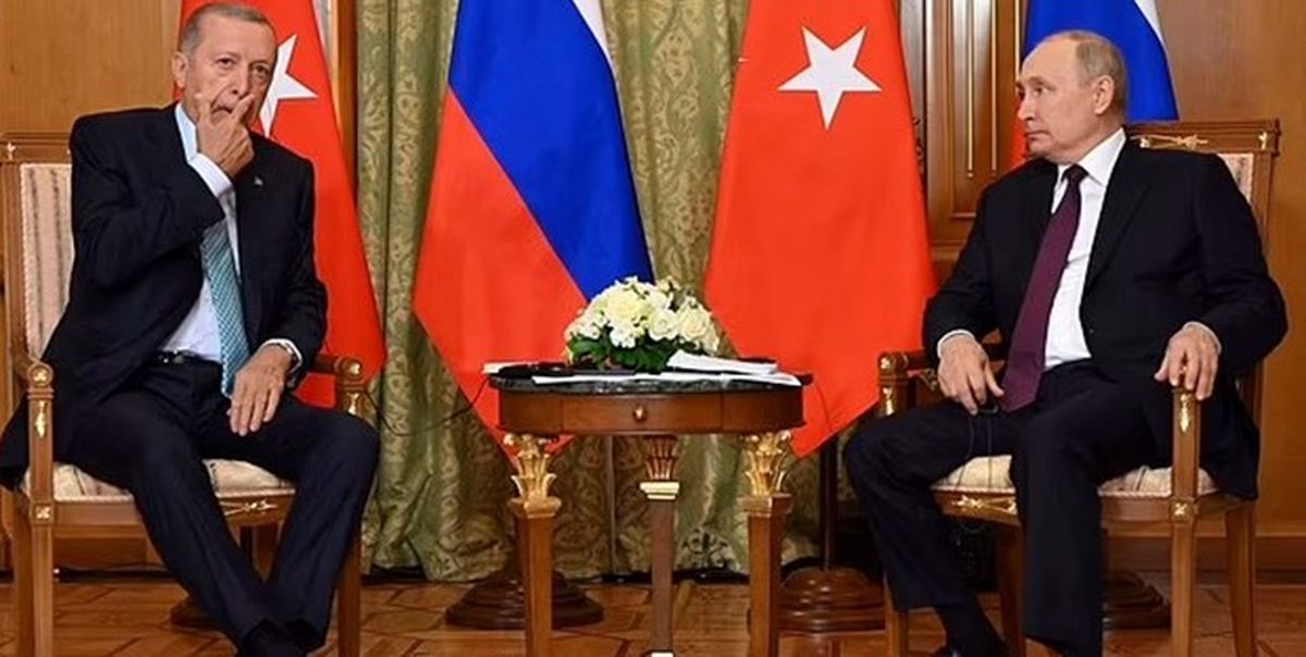 اعلام جنگ ترکیه به روسیه با اشتباه مترجم دیدار اردوغان و پوتین!/ ویدئو