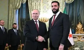 دیدار دوباره پوتین با جولانی در کاخ کرملین/ ویدئو

