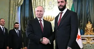 دیدار دوباره پوتین با جولانی در کاخ کرملین/ ویدئو

