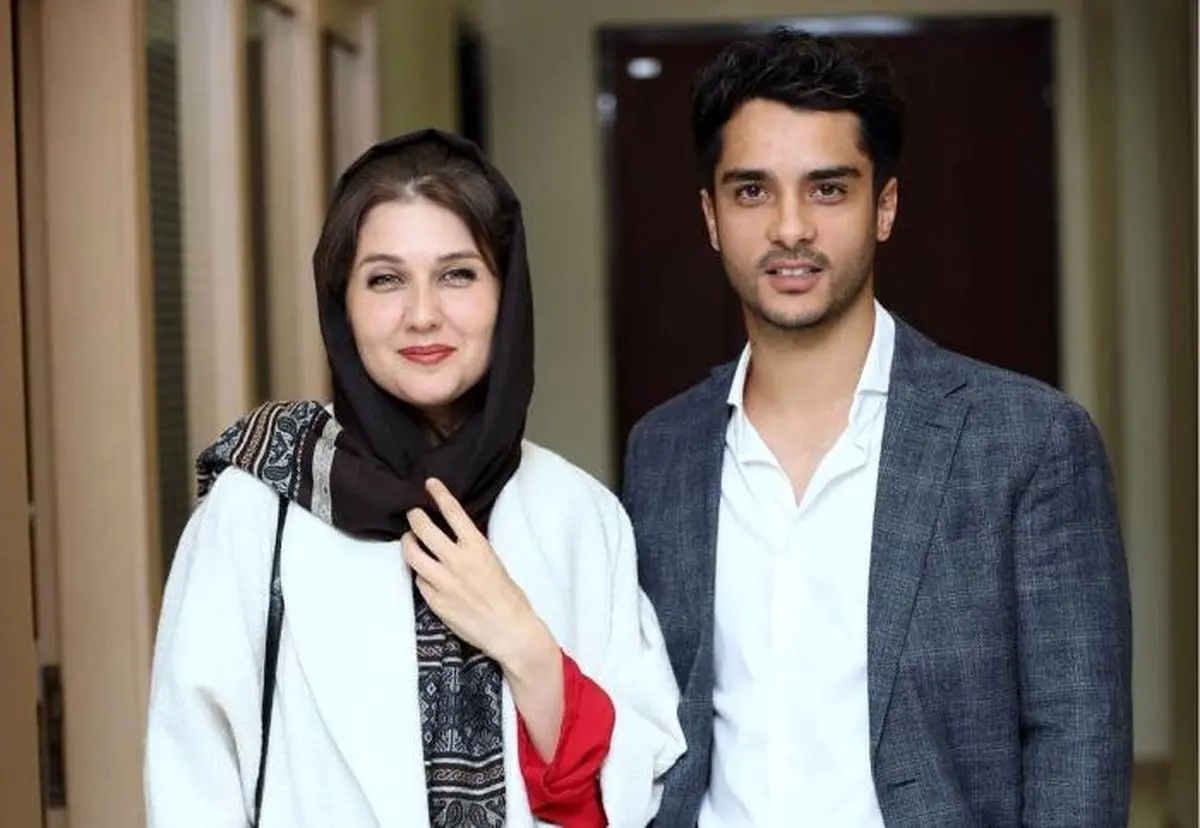 رونمایی از خواهرشوهر هنرمند گلوریا هاردی در حاشیه جشنواره فجر