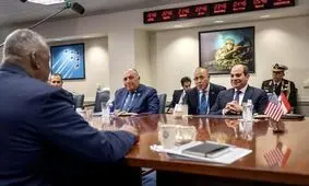 دیدار السیسی با وزیر دفاع آمریکا با محوریت ایران