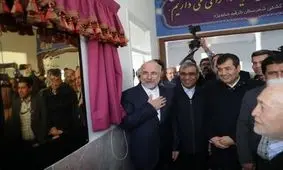 حضور پدر رئیس مجلس در مراسم افتتاح «خانه کشتی طرقبه»