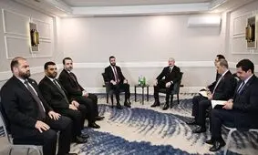 علی‌اف و الشرع بر اهمیت حل‌وفصل اختلافات از راه‌های دیپلماتیک تأکید کردند

