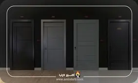 4 مدل درب انباری در سال 1404