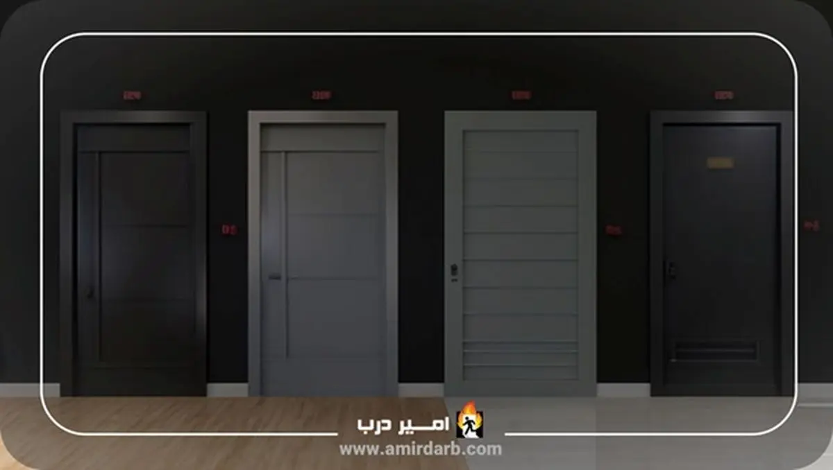 4 مدل درب انباری در سال 1404