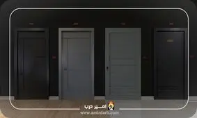 4 مدل درب انباری در سال 1404