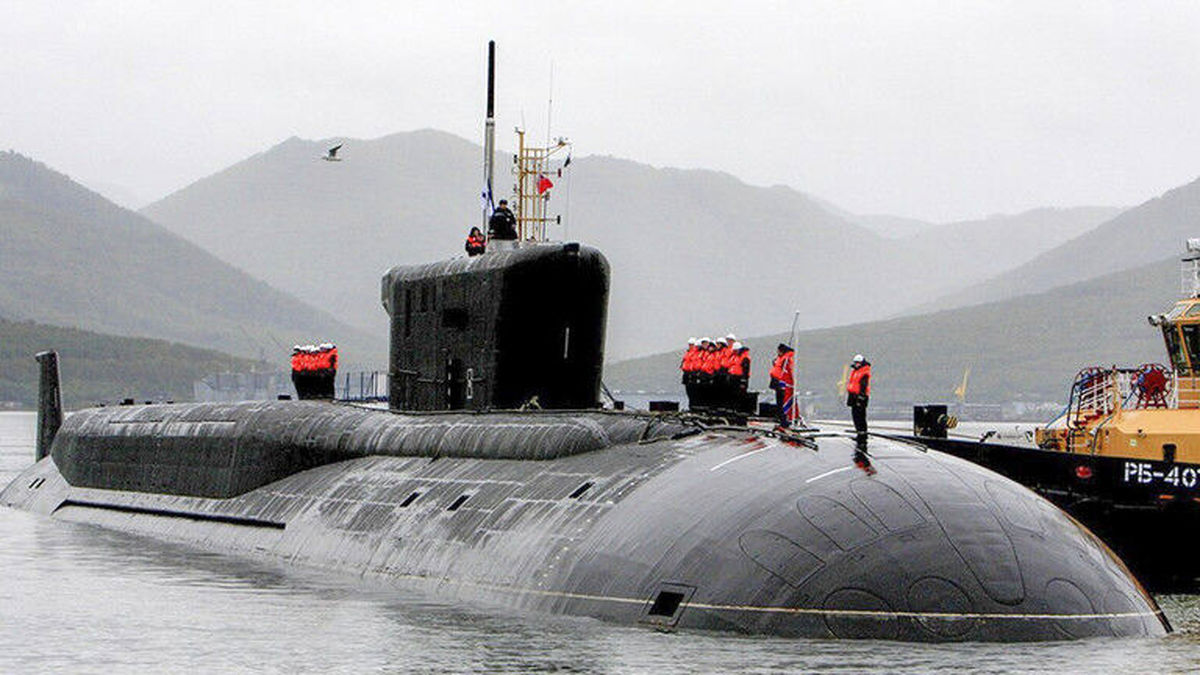 رونمایی از زیردریایی هسته‌ ای جدید روسیه