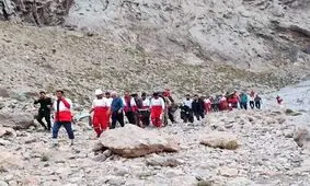 اعزام ۶ تیم هلال‌احمر برای یافتن گردشگر گمشده در فریدون شهر 