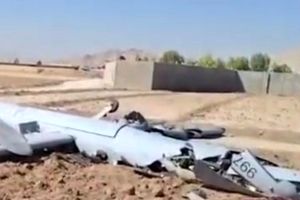 اولین ویدئو از پهپاد سرنگون شده اسرائیلی
