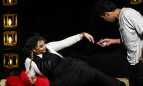 گزارش تصویری از تئاتر ۱۱:۱۱ به کارگردانی بهاره رهنما 

