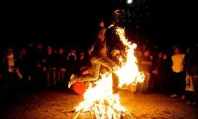 مراسم چهارشنبه سوری در دهلران/ ویدئو