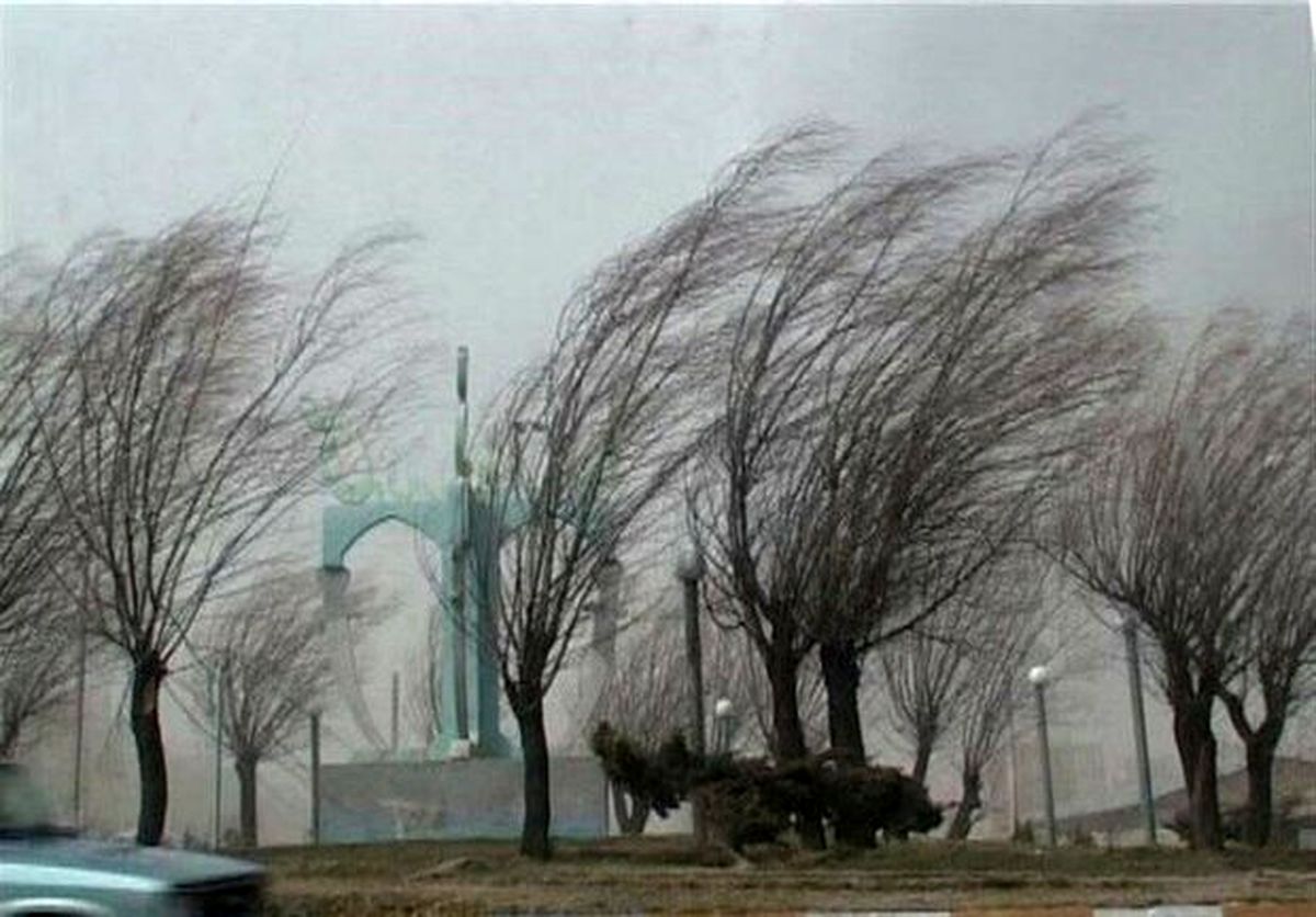 وزش باد در شرق کشور