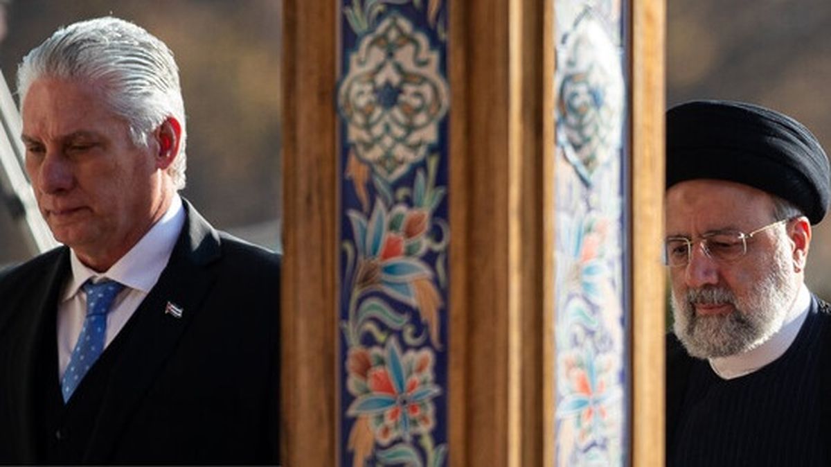 حضور رئیس جمهور و وزیر خارجه کوبا در محل اقامت سفیر ایران در هاوانا