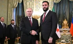 دیدار پوتین و جولانی در کاخ کرملین/ رئیس جمهور روسیه: کمیته مشترک روسیه و سوریه به زودی فعالیت خود را از سر می گیرد/ رئیس جمهور موقت سوریه: سوریه در تلاش برای بازتنظیم روابط خود با روسیه است