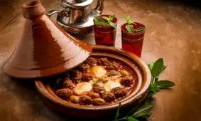 تاژین گوشت مراکشی؛ خوراک خوشمزه و مجلسی