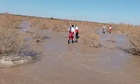 سیل در شرق کرمان/ مفقودی ۲ کودک، انسداد ۴۵ راه و قطع برق ۳۰ روستای ریگان