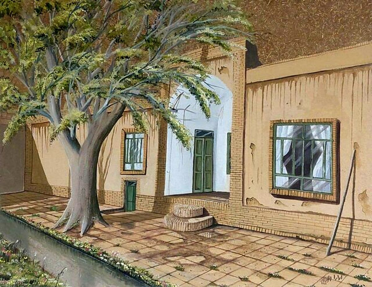 تابلوهایی که بوی کاهگل میدهد