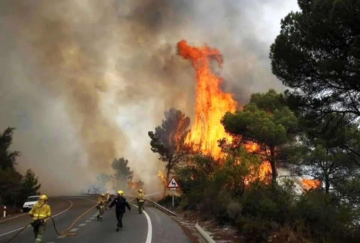 مناظر سوخته اروپا از فضا دیده می‌شود | عکس