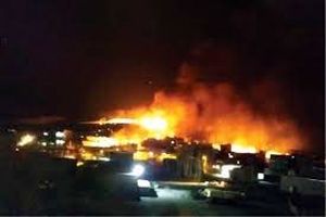 حسین آباد ناگهان جهنم شد!/ ویدئو