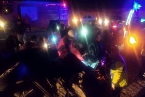 مرگ تلخ 3 زن و مرد در تصادف هولناک پژو و سمند در جاده اهر