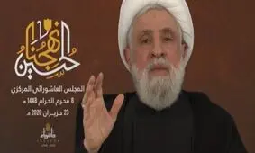 شیخ نعیم قاسم: ایران هرگز مقاومت را معامله نکرد؛ وفاداری‌اش را در سخت‌ترین روزها ثابت کرد