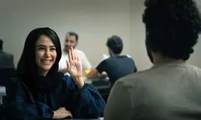 استایل خاص الناز حبیبی در اکران قسمت پایانی جان سخت