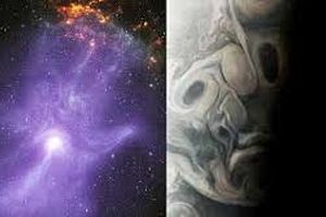 دست شبح‌گون و چهره وهم‌انگیز کیهانی در تازه‌ترین تصاویر فضایی ناسا چیستند؟
