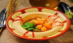 طرز تهیه حمص یا همان هوموس با نخود