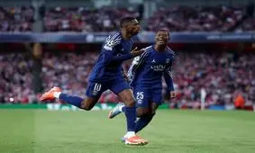 پیروزی طلایی پاریس در لندن/ در یک قدمی فینال با تک‌گل دمبله

