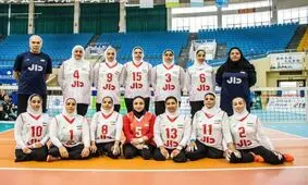 پیروزی والیبال نشسته زنان ایران مقابل ژاپن

