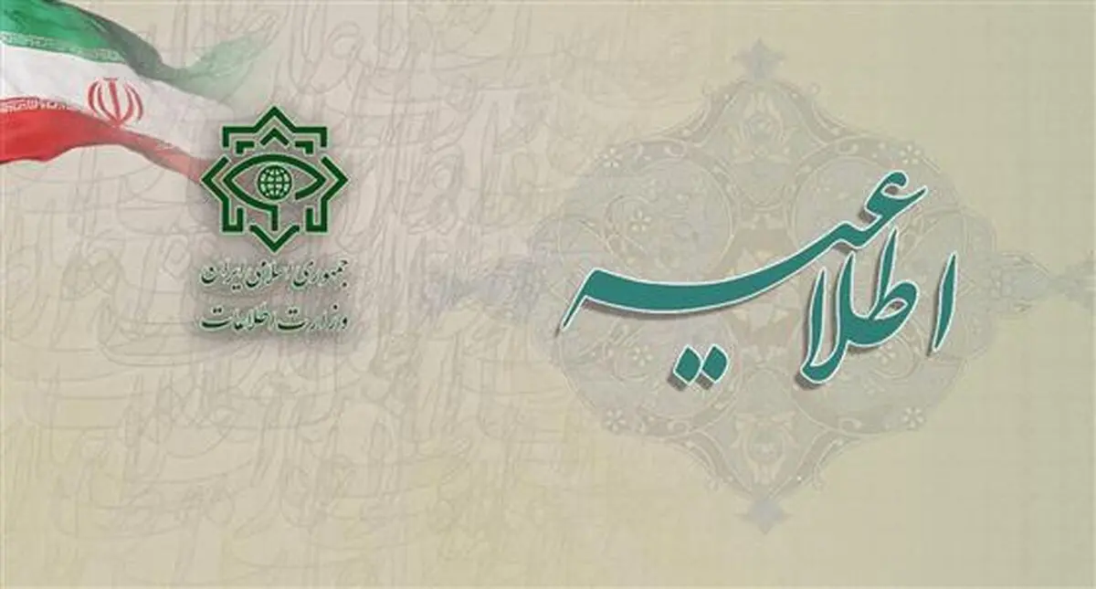 اطلاعیه وزارت اطلاعات درباره بازداشت 2 فرد اروپایی سازمان دهنده آشوب و بی نظمی


