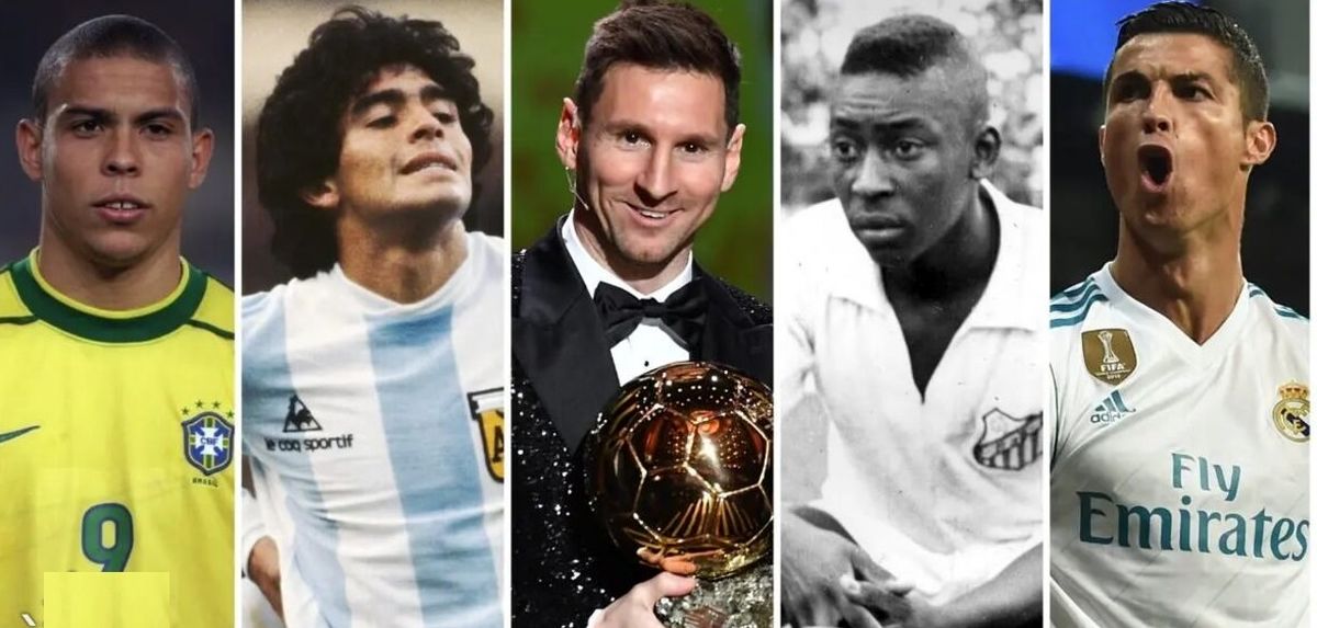 ۱۰ بازیکن برتر تاریخ فوتبال/ مسی بالاتر از رونالدو، مارادونا، پله و تمام بزرگان

