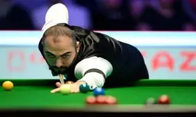 حضور وفایی در جمع ۴ اسنوکرباز برتر مسابقات آزاد انگلیس

