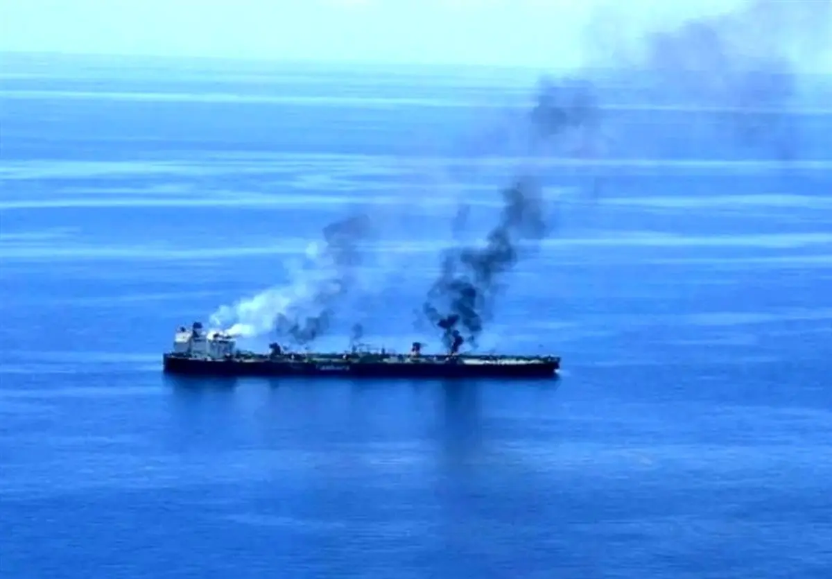 حمله به یک نفتکش در نزدیکی دبی