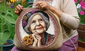 ایده های جذاب بافتنی برای کیف های دستی زنانه/ تصاویر